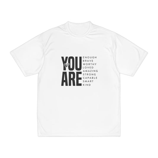 Empowering Men's Performance T-Shirt