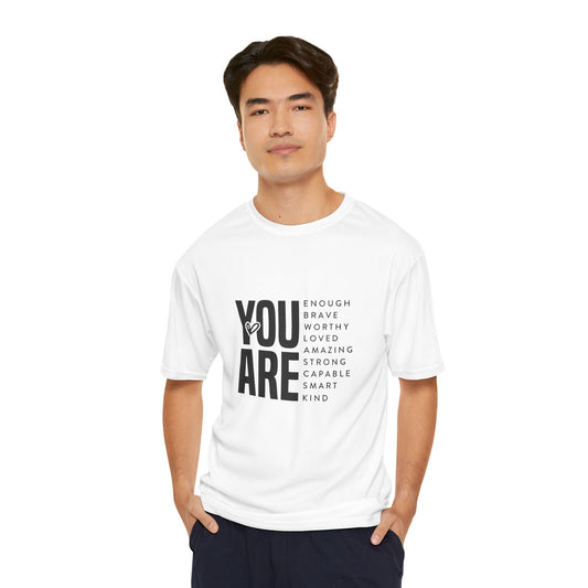 Empowering Men's Performance T-Shirt